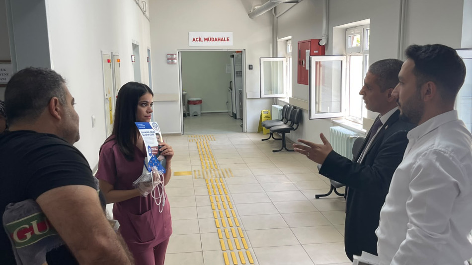 GENÇ SAĞLIK SENDİKASI’NDAN TUNCELİ’DE SAHA ZİYARETLERİ